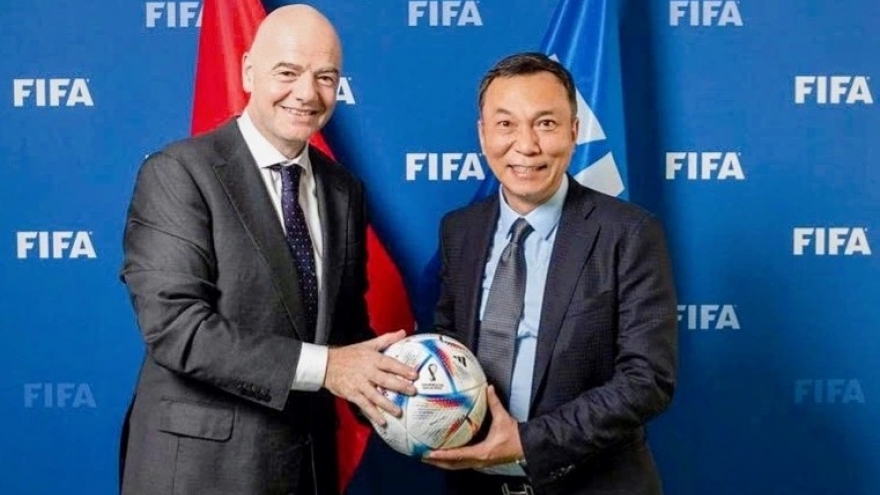 FIFA President sends congratulatory letter to Vietnamese football