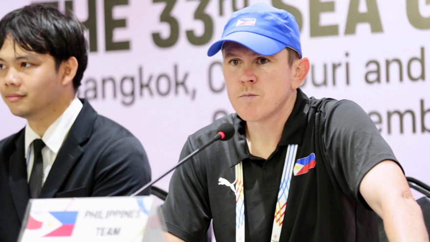 HLV U22 Philippines nói điều bất ngờ về đội hình U22 Việt Nam sau khi thua bán kết