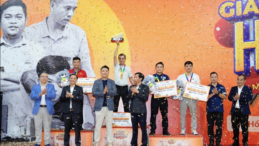 Quyet Chien triumphs at HBSF MIN Table 2025 Billiards Champ