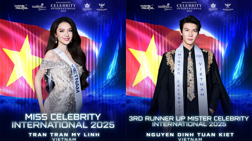 Vietnamese representatives win prizes at Miss & Mister Celebrity International