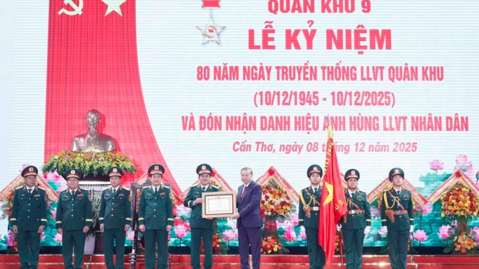 Party chief requests Military Region 9 to build elite and modern forces