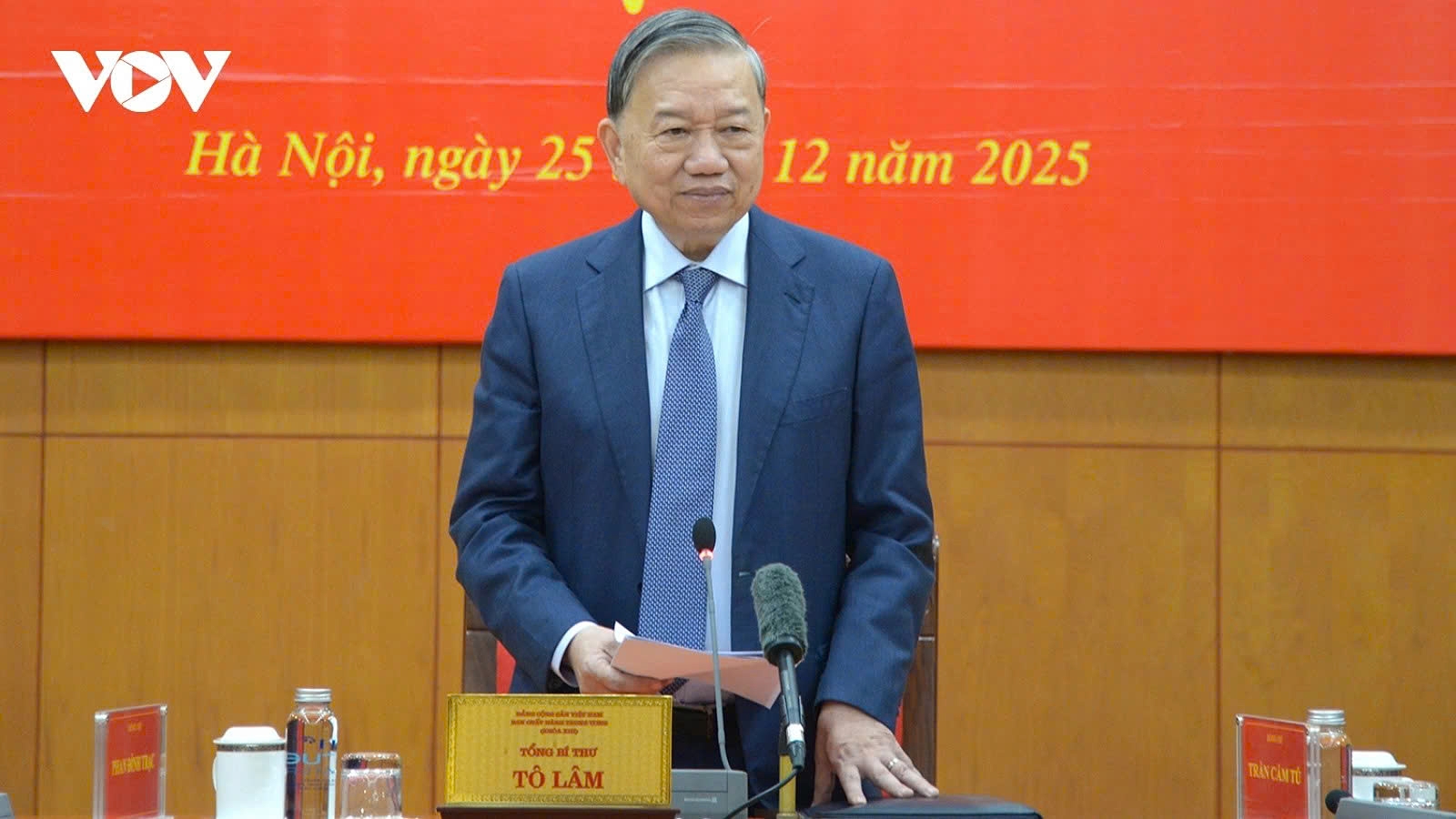 Party chief vows to intensify anti-corruption efforts in 2026