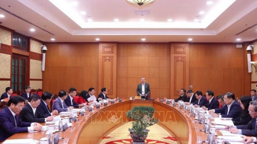 Party leader requests thorough preparations for 14th National Party Congress