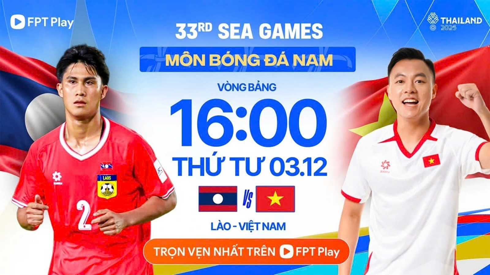 SEA Games 33: Vietnam eye victory over Laos in Group B opener