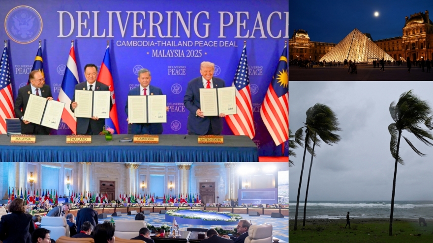 Nhìn lại những sự kiện quốc tế đáng chú ý tháng 10/2025