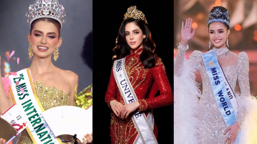 6 người đẹp đăng quang cuộc thi nhan sắc quốc tế 2025