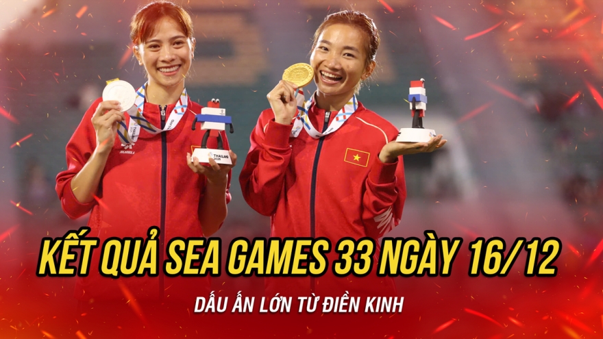 Kết quả SEA Games 33 ngày 16/12: Tâm điểm điền kinh, Futsal nữ vào chung kết