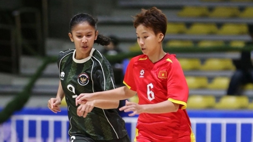 Vietnam outplays Indonesia 3-1 in SEA Games 33 women’s futsal opener