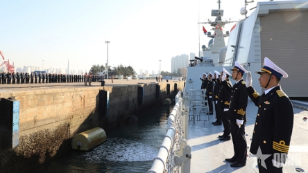 Vietnamese Navy frigate leaves China, sets sail for visit to Japan