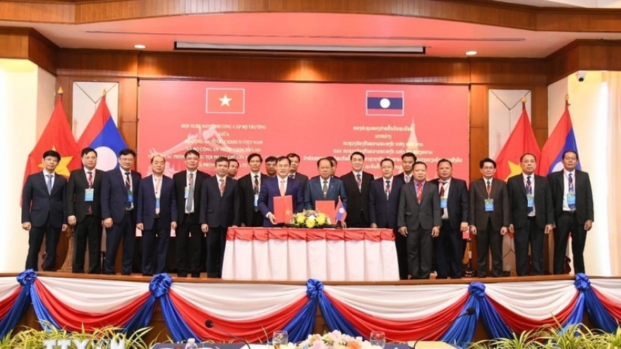 Vietnamese, Lao police forces foster security cooperation