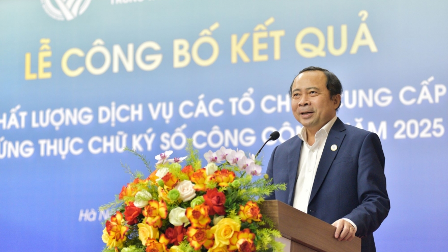 Công bố kết quả đánh giá chất lượng dịch vụ chứng thực chữ ký số công cộng