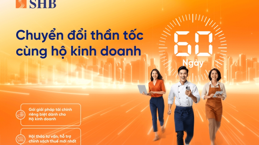 SHB kích hoạt chiến dịch 60 ngày chuyển đổi cho tiểu thương trên toàn quốc