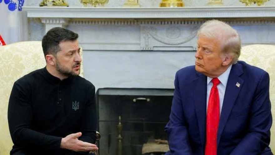 Ông Trump tiếp ông Zelensky tại Florida để bàn về thỏa thuận hòa bình
