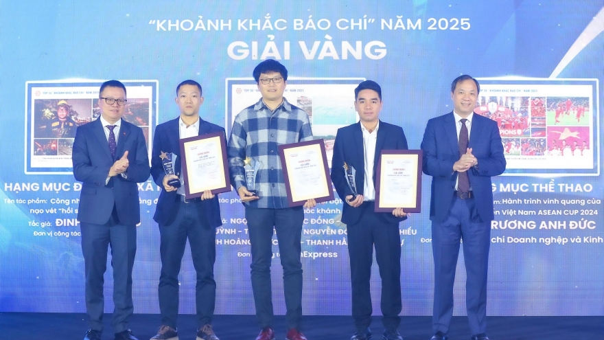 Lễ trao Giải ảnh "Khoảnh khắc Báo chí" 2025