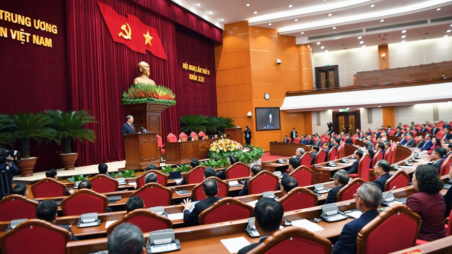 Thông cáo báo chí ngày làm việc thứ 2 và bế mạc Hội nghị Trung ương 15 khóa XIII