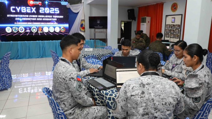 Bộ Quốc phòng Philippines tập trận tăng cường năng lực an ninh mạng