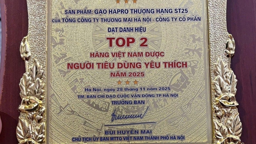 “Hàng Việt Nam được người tiêu dùng yêu thích” năm 2025