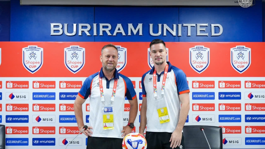 CLB CAHN đặt mục tiêu biến Buriram thành cựu vô địch Cúp C1 Đông Nam Á