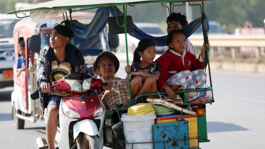 Campuchia đình chỉ mọi hoạt động qua lại tại các cửa khẩu biên giới với Thái Lan