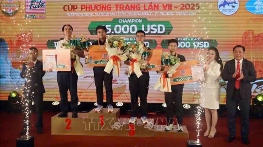 Vietnamese player finishes runner-up at International Xiangqi Masters Tournament