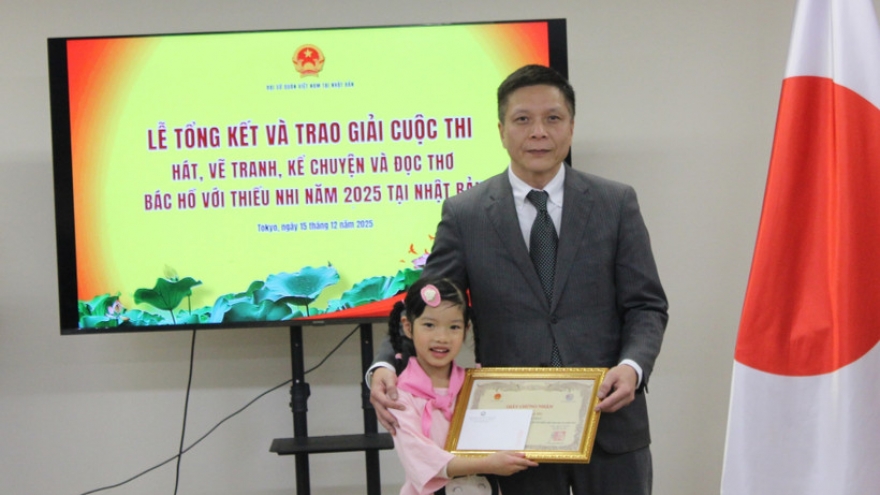 Contest spreads love for President Ho Chi Minh among Vietnamese children in Japan