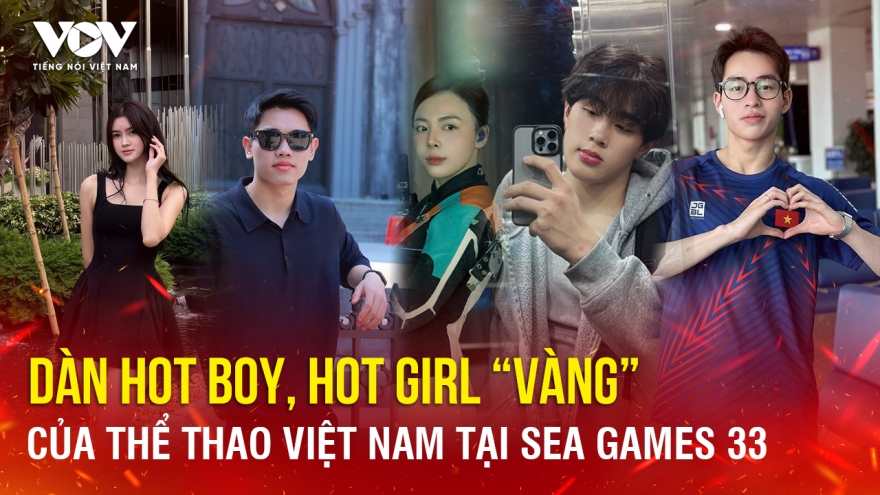 Dàn hot boy, hot girl “vàng” của Thể thao Việt Nam tại SEA Games 33