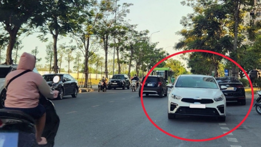 Người điểu khiển ô tô đi ngược chiều có thể bị xử phạt cao nhất 40 triệu đồng