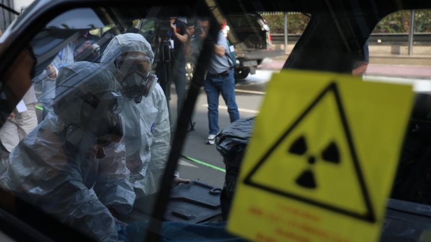 TP.HCM diễn tập ứng phó sự cố bức xạ và hạt nhân