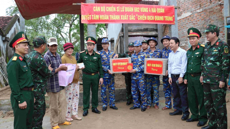 Tư lệnh Quân khu 5: Nỗ lực xây nhà cho dân hoàn thành trước kế hoạch