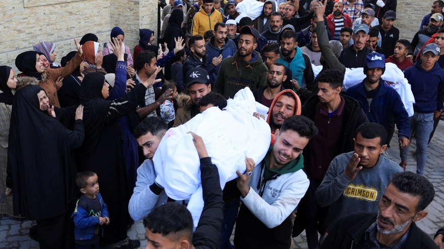 Israel lại không kích vào Gaza