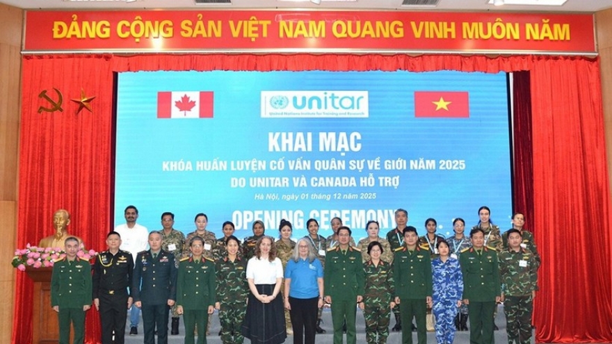 Gender-focused military adviser training course opens in Hanoi