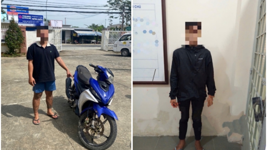 Bắt 2 đối tượng cướp giật tài sản ở Vĩnh Long