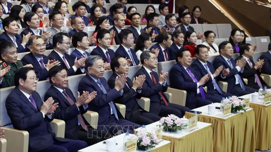 Tổng Bí thư Tô Lâm dự chương trình "Hồ Chí Minh - Hành trình khát vọng 2025"