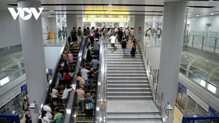 HCM City Metro Line 1 serves nearly 19 mln passengers in first year