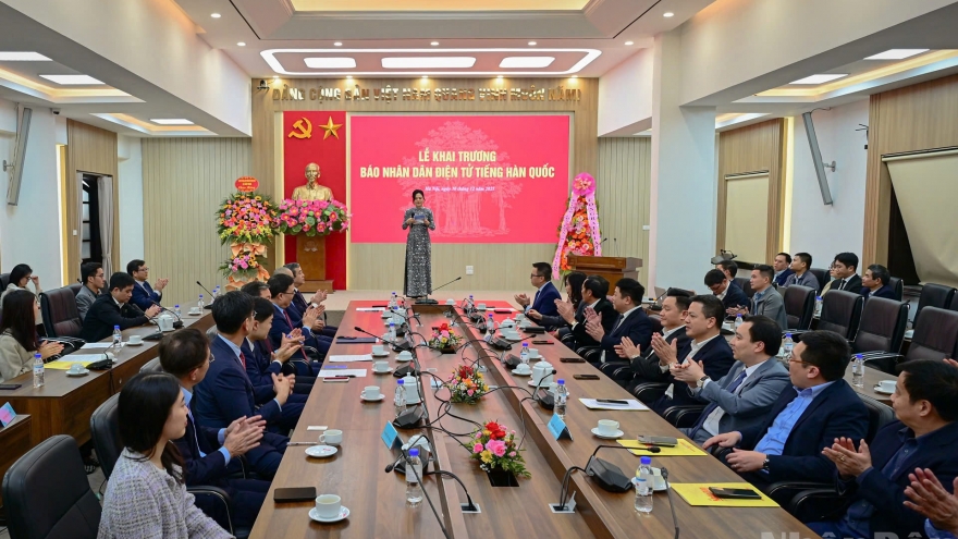 Chính thức khai trương Báo Nhân Dân điện tử tiếng Hàn Quốc