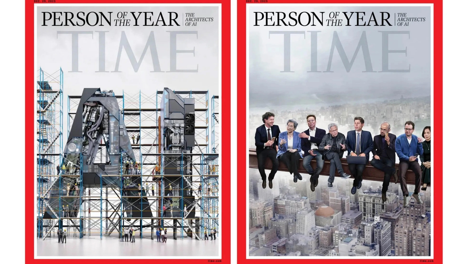 “Kiến trúc sư AI” được Tạp chí Time bình chọn là Nhân vật của năm 2025
