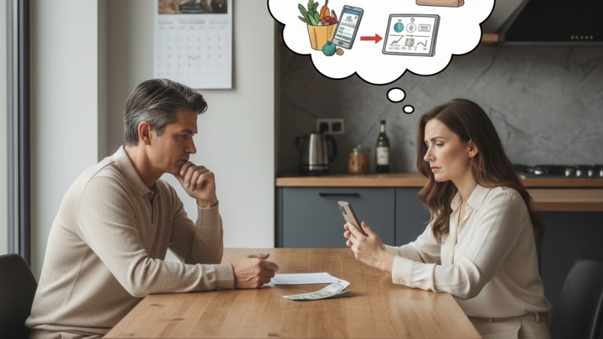 Lấy vợ kém 15 tuổi, tôi đưa 60 triệu/tháng chi tiêu mà vợ vẫn than thiếu