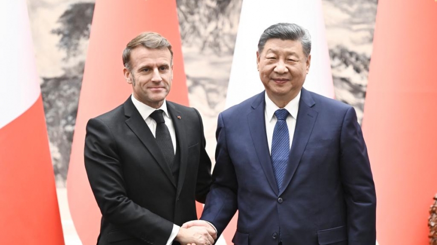 Trung Quốc và Pháp ra tuyên bố chung về tình hình Ukraine và Palestine