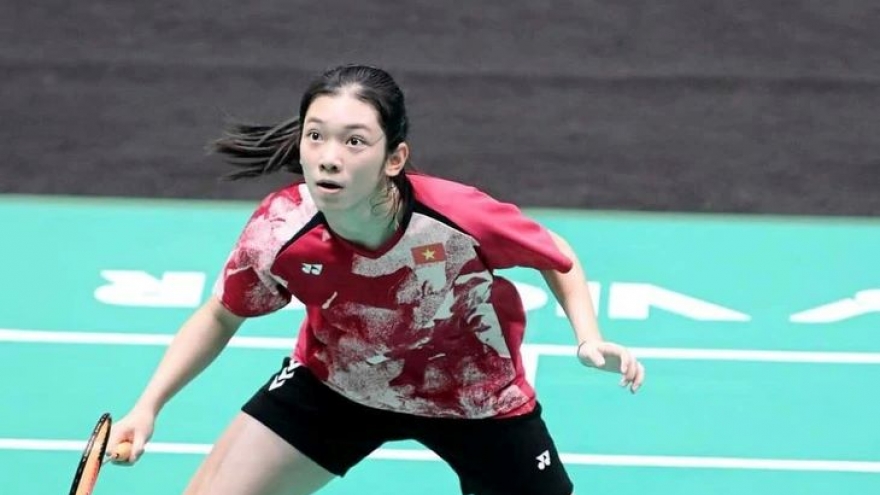 Vietnam’s 14-year-old badminton player jumps 650 places in world rankings