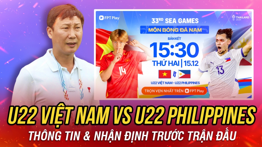 Nhận định U22 Việt Nam vs U22 Philippines: Giữ mạch bất bại, thẳng tiến chung kết