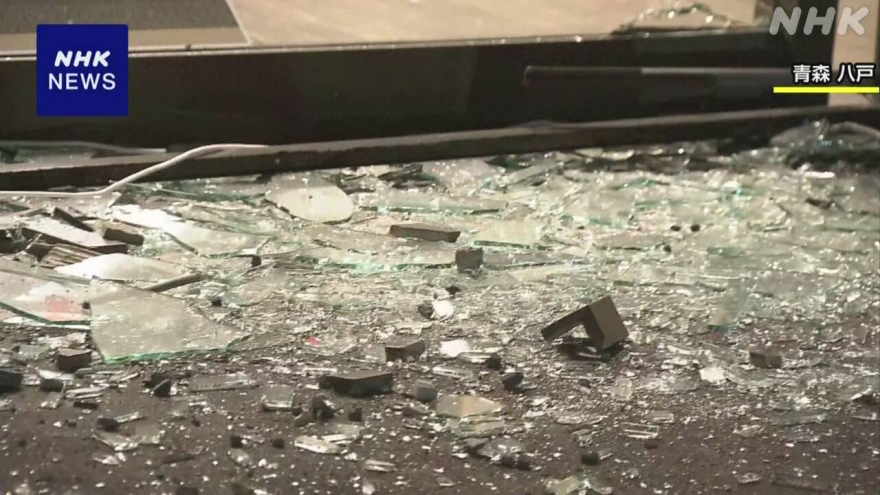 Nhật Bản ghi nhận thiệt hại ban đầu sau trận động đất có độ lớn 7,6 độ