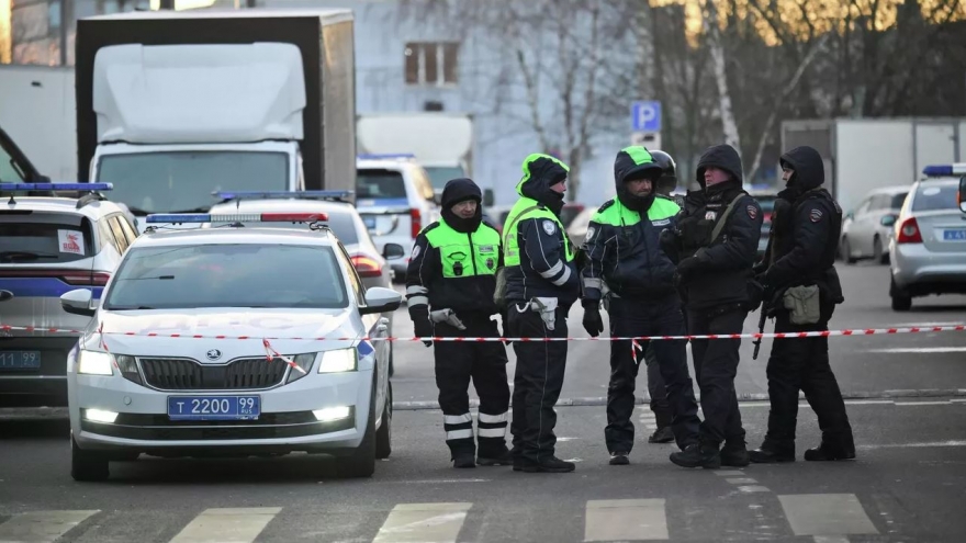 3 người thiệt mạng trong vụ nổ gần xe cảnh sát giao thông ở Moscow