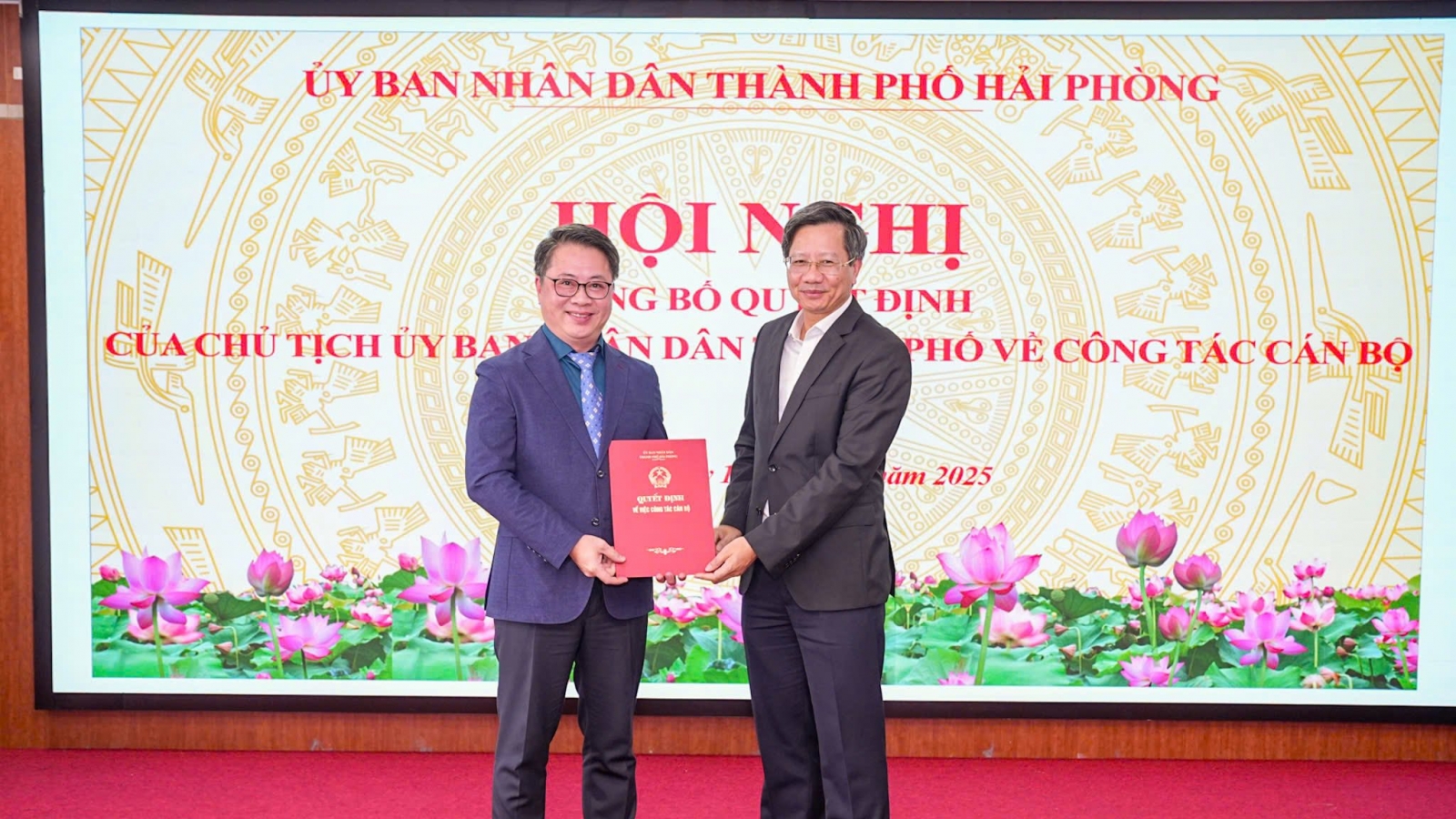 Bí thư phường Hồng Bàng làm Giám đốc Sở Xây dựng Hải Phòng