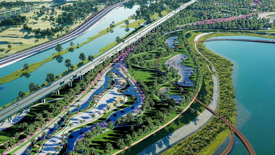 Hà Nội đề xuất dự án Trục đại lộ cảnh quan sông Hồng quy mô 855.000 tỷ đồng