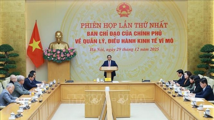 PM chairs first meeting of Gov't steering committee for macroeconomic management