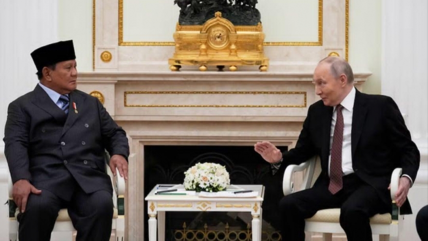 Tổng thống Indonesia và Nga bàn hợp tác kinh tế, năng lượng, quốc phòng