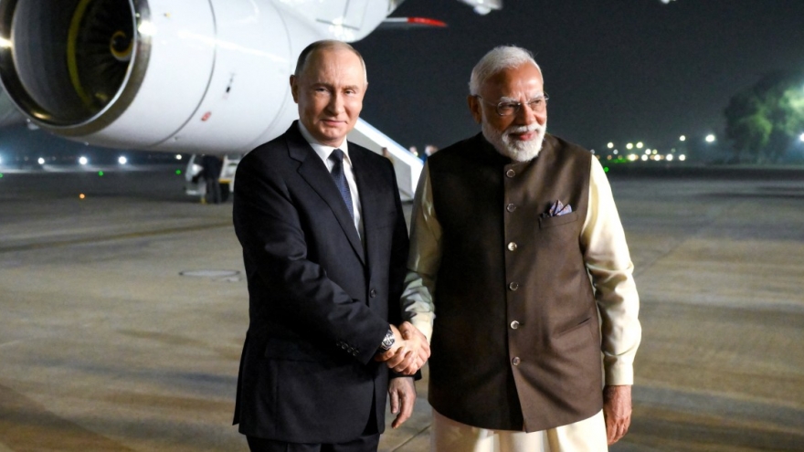 Ấn Độ thắt chặt an ninh tại thủ đô New Delhi để đón Tổng thống Nga