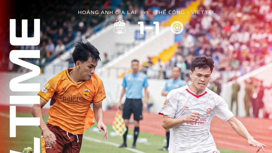 Thể Công Viettel bị HAGL cầm hòa vì hành vi phi thể thao của thủ môn