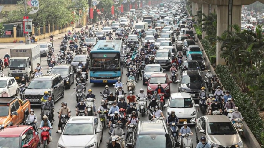 Chi tiết phân luồng giao thông qua các cửa ngõ ở Hà Nội dịp Tết Dương lịch