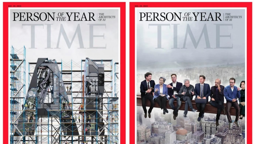 Lý do “những kiến trúc sư AI” được TIME bình chọn là nhân vật của Năm 2025